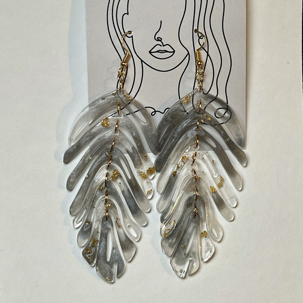 Resin earrings